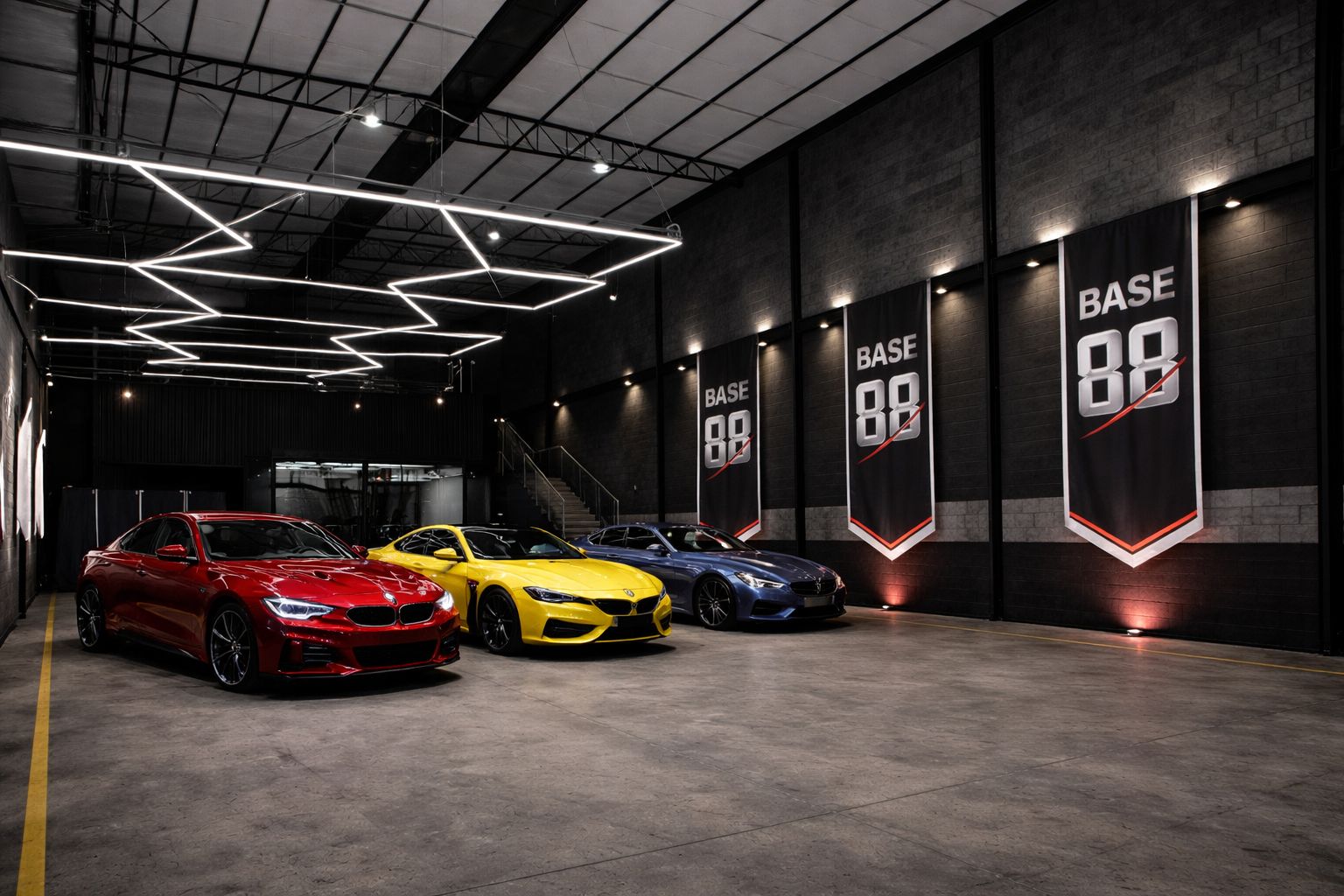 BASE 88 Motor Studio — Interior